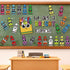 Set 47Pcs JarThenaAMCS Back to School Crayon Bulletin Board Colorful Crayon Shape Paper Cutouts with Glue Points We are