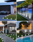 6 Pack 8 IP65 btfarm Solar Lights Outdoor, LED Solar Ground Lights Waterproof Flat Solar Disc Light, Pathway Lights