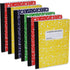 Wide Ruled Notebook, Composition Notebooks Wide Ruled Paper, 9-3/4 x 7-1/2” - 100 Sheets (200 Pages) - Durable Marble