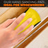 2Pcs Mouse Sanding Blocks for Wood, Auto Body Tools Hand Woodworking Tool Sanding Pads for Craftsmen