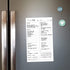 Daily to Do List Sticky Notepad, 6" x 10" Fill-in Schedule, Today's Plan Reminder Gratitude Checklist