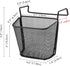Poeland Cubicle Hanging Basket for Office, Easy Hang-on Metal Mesh Shelf Storage Organizer for Desk Partitions