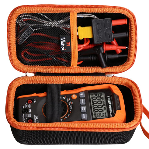 Mchoi Hard Portable Case for Klein Tools 600V MM400 / MM300 Multimeter (CASE ONLY)