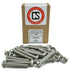 Stainless 1/4-20 x 1 Socket Button Head Cap Screws, Full Thread, Hex Drive, Stainless Steel 18-8