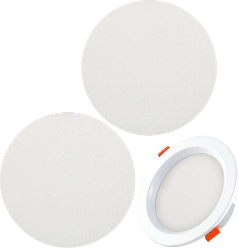 CLISPEED 2Pcs Light Diffuser Film 7.08In Anti-Glare Soft Lamp Shade for Ceiling