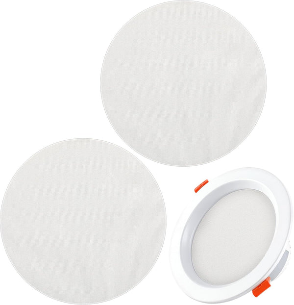 CLISPEED 2Pcs Light Diffuser Film 7.08In Anti-Glare Soft Lamp Shade for Ceiling
