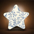 Burbuja 0.2W Vintage Indigo Twig Bird LED Night Light Plug into Wall Star-Shaped Nightlight Dusk to Dawn Auto Sensor