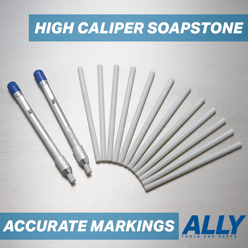 ALLY Tools Two Round Soapstone Holder with 14 Quality Round Soapstone Pens for Welders