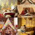 33FT 24 60 OMIKA Battery Operated String Lights, Colors +Warm White LEDs Battery Operated Christmas Lights, Indoor