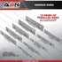 ABN Machinist Thin Parallel Bars 20-Piece Tool Set, 1/8in x 6in Straightedge Bar Blocks