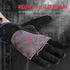 YESWELDER Leather Work Gloves for Men or Women, Durable Cowhide Leather with Cotton Lining for Various Uses