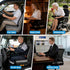 Seat Cushion for Office Chair, Ergonomic Memory Foam Office Chair Cushion with U-Shaped Coccyx Support, Non-Slip Base