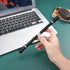 Outus 2 Pieces Spinning Pen Rolling Finger Anxiety Fidget Weighted Pens Cool Rotating Twirling Pencil for Adults Office
