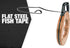 1/8-Inch 125-Foot Southwire Fish Tape Tool - Durable Tempered Spring Steel for Efficient Wire Pulling - High-Impact