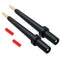ZIBOO - 2Pk 4Mm Banana Jack 3 Tip Black (PPTK0024-2),Use for Autel