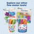 Learning Resources Flex-Grip Tongs - Kids Tweezers, Montessori Grabber Tool, Fine Motor Skills, Sensory Bin Tools