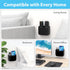 TotalMount 2 3 1) Hole-Free Remote Holder Eliminates Need to Drill Holes in Your Wall (for or Remote Controls Black
