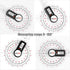 GemRed 12" Digital Goniometer for Joint Range of Motion ROM Measurement(GR311 New Version)