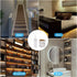 2 Pack 2M Closet Rechargeable LED Strip Lights with Motion Sensor - LUXJET Cool White LED Light Motion Activated, Under