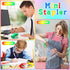 Mini Stapler with Staples, Portable Small Hand Held Stapler, Multicolor Kids Stapler Set for Office School (30 Pieces)