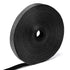 WILLBOND 1 Inch x 90ft Reusable Fastening Tape Cable Ties, Double Side Hook Roll, Black Nylon Straps for Wire Management