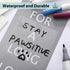 Transparent Sticky Notes, 3x3 inch Clear Self-Adhesive Waterproof Notes for Annotation, College & Office Supplies