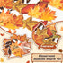 CY2SIDE Fall for Jesus Bulletin Board - 109PCS, Fall Maple Leaves Love Tree Set with Watercolor Cross Cutouts