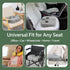 Tailbone, HOMBYS Piriformis Seat Cushion for Sitting, Double-Layer Foam Sciatica Seat Cushion with Coccyx Cutout