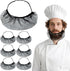 Gabrella 100 Pcs Disposable Beard Nets Food Service, Breathable Nylon Hair Nets for