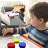 Mini Dry Erase Erasers, IHPUKIDI 48 Pack Magnetic Whiteboard Dry Erasers, Chalkboard Cleaner Wiper for Kids, Classroom