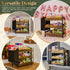 Countertop, 3 Counter, Aquzee Snack Organizer Rack for Tier Wooden Candy Display Shelf, Retail Display Shelves