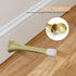 Ravinte Door Stoppers, 6 Pack Gold Spring Door Stops with Rubber Bumper for Bottom of Door
