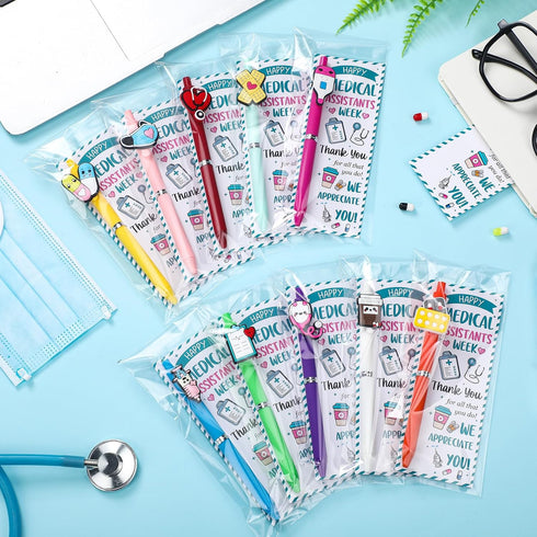 50 Sets 2026 Gersoniel Medical Assistants Recognition Day Gifts Bulk Ma Week Appreciation Cute Medical Themed Cartoon