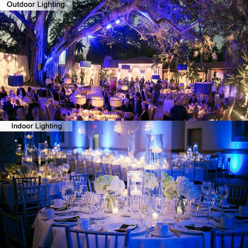 300W 30W IP66 2700K&16 23 2 Pack LED Flood Lights RGB Color Changing Equivalent Outdoor, Bluetooth Smart RGB Floodlight