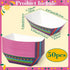 50Pcs Mexican Taco Nights Food Trays - Taco Boat Assembled Trays Nacho Snack Fried chicken Holder Disposable Paper