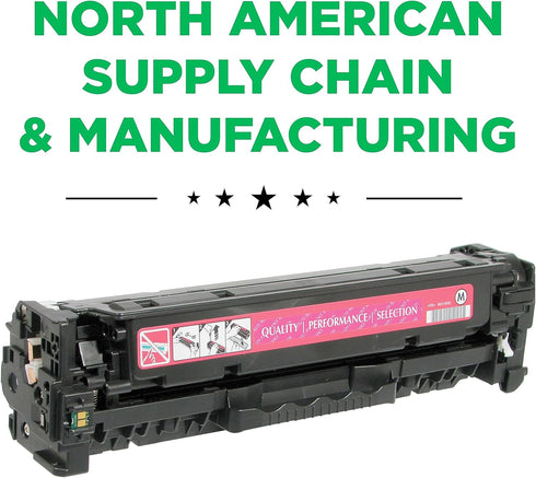 Clover Remanufactured Toner Cartridge for HP CE413A (HP 305A), Magenta