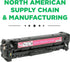 Clover Remanufactured Toner Cartridge for HP CE413A (HP 305A), Magenta