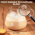 Erlenmeyer Flask Mug - Beaker Coffee Mug with Measurements, Borosilicate Glass 16.9oz (500mL) Capacity