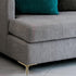 4pcs Titanium Finish Metal Furniture Support Feet Sofa Legs Steel Cabinet Table Legs for Bedside Cabinet and Bathroom