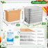 Honoson 4 Frozen Pack Pack Frozen (12'' 5.5'' 7.5'') Pcs Thermal Insulated Shipping Boxes for Food with Ice