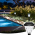 10 Pack GIGALUMI Solar Lights Outdoor, Solar Pathway Lights with Great Pattern, Waterproof Auto On/Off Light