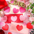 Roowest 600 Sheets Valentines Day Heart Sticky Notes, Heart Notepads, Self Stick Notepad Memo Colorful Sticky Pad for