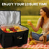Commercial, Bodaon Insulated Food Delivery Bag with Included Baseboard, Heavy-Duty Thermal XXXL Cold/Hot Lunch Warmer