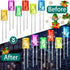 Honoson 120 3mm 3V 0.06W Bulbs Bulb Bulbs Pcs LED String Lights Replacement Energy Efficient Light Outdoor String Light