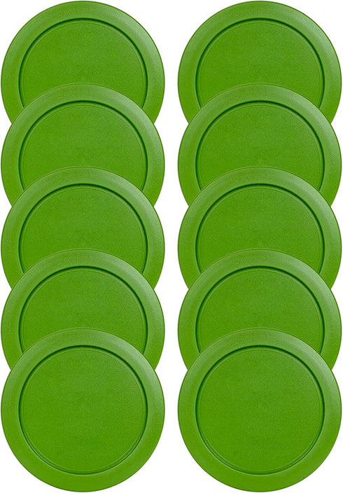 Replacement Lids for Pyrex 4-Cup Glass Food Storage Container Bowls, 6-Inch Plastic Round Lids Covers, Airtight &