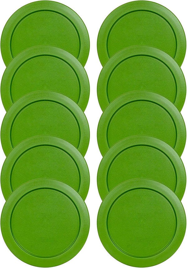 Replacement Lids for Pyrex 4-Cup Glass Food Storage Container Bowls, 6-Inch Plastic Round Lids Covers, Airtight &