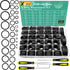 1540 Pcs 32 Size O-Rings Kit, Nitrile Rubber Assortment for Various Vehicle Repair and Plumbing Sealing