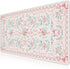 iCasso Pink Desk Mat for Desktop,Cute Desk Pad for Women,Girly Bow Mouse Pad