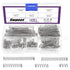 Swpeet 150Pcs Compression Springs Assortment Kit, Mini Stainless Steel Extension Springs for Home Repairs, 0.39" to