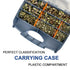 TR TOOLROCK 860pcs 6#-32, 8#-32, 10#-24, 1/4"-20, 5/16"-18, 3/8"-16, 1/2"-13, Rivet Nut Kit, SAE UNC Rivet Nuts